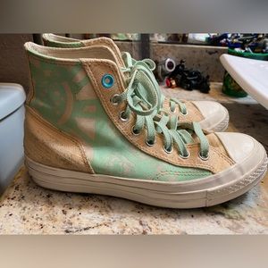 Women’s size 8.5  - Converse Chuck 70 High Mi Gente Capsule - White Onyx